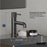 Tryst Solid Brass Gunmetal Grey Bathroom Faucet 4