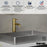 Tryst Solid Brass Brushed Gold Bathroom Faucet 5
