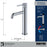 Tryst Solid Brass Chrome Bathroom Faucet 4