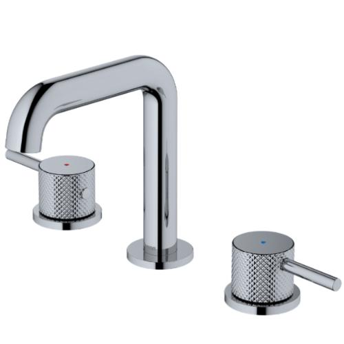 Tryst Solid Brass Chrome Bathroom Faucet 1