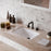 Tryst Solid Brass Matte Black Bathroom Faucet 3