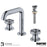 Tryst Solid Brass Chrome Bathroom Faucet 2