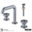 Tryst Solid Brass Stainless Steel Bathroom Faucet 2