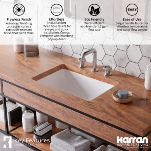 Tryst Solid Brass Stainless Steel Bathroom Faucet 5