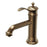 Vineyard Solid Brass Brushed Copper Bathroom Faucet 1