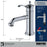 Vineyard Solid Brass Chrome Bathroom Faucet 4