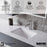 Vineyard Solid Brass Chrome Bathroom Faucet 5