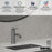 Vineyard Solid Brass Gunmetal Grey Bathroom Faucet 5