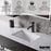 Vineyard Solid Brass Matte Black Bathroom Faucet 5