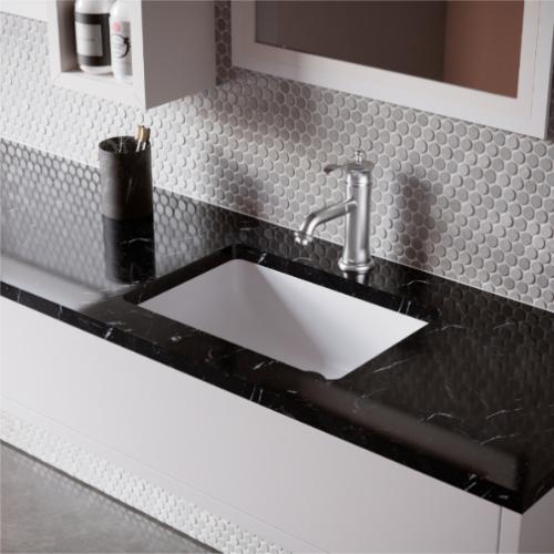 Vineyard Solid Brass Stainless Steel Bathroom Faucet 3
