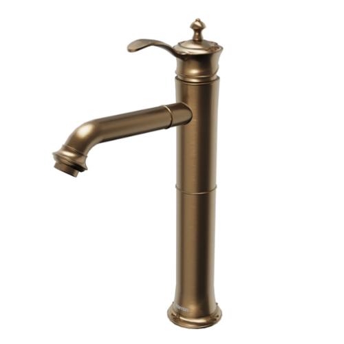 Vineyard Solid Brass Brushed Copper Bathroom Faucet 1