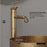 Vineyard Solid Brass Brushed Copper Bathroom Faucet 4