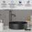 Vineyard Solid Brass Gunmetal Grey Bathroom Faucet 5