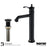 Vineyard Solid Brass Matte Black Bathroom Faucet 2