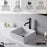 Vineyard Solid Brass Matte Black Bathroom Faucet 5