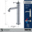 Vineyard Solid Brass Stainless Steel Bathroom Faucet 4