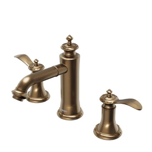 Vineyard Solid Brass Brushed Copper Bathroom Faucet 1