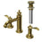 Vineyard Solid Brass Gold Bathroom Faucet 2