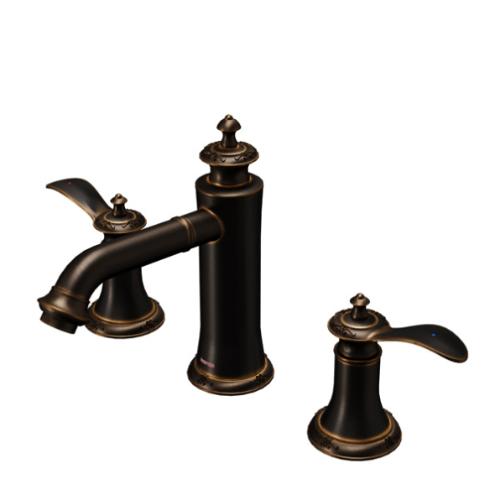 Vineyard Solid Brass Oil Rubbed Bronze Bathroom Faucet 1
