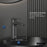 Venda Solid Brass Gunmetal Grey Bathroom Faucet 4