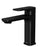 Venda Solid Brass Matte Black Bathroom Faucet 1