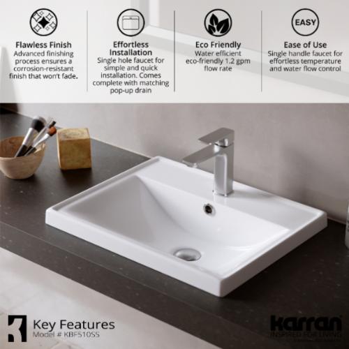 Venda Solid Brass Stainless Steel Bathroom Faucet 5