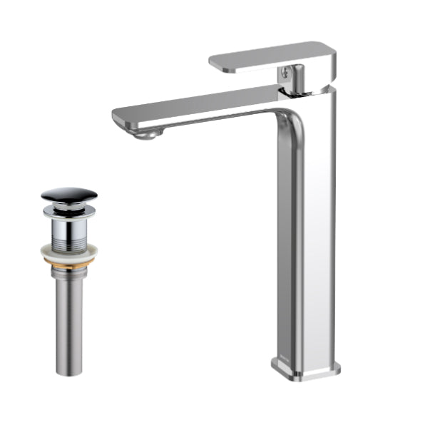 Venda Solid Brass Chrome Bathroom Faucet 2
