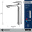 Venda Solid Brass Chrome Bathroom Faucet 4