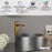 Venda Solid Brass Gunmetal Grey Bathroom Faucet 1