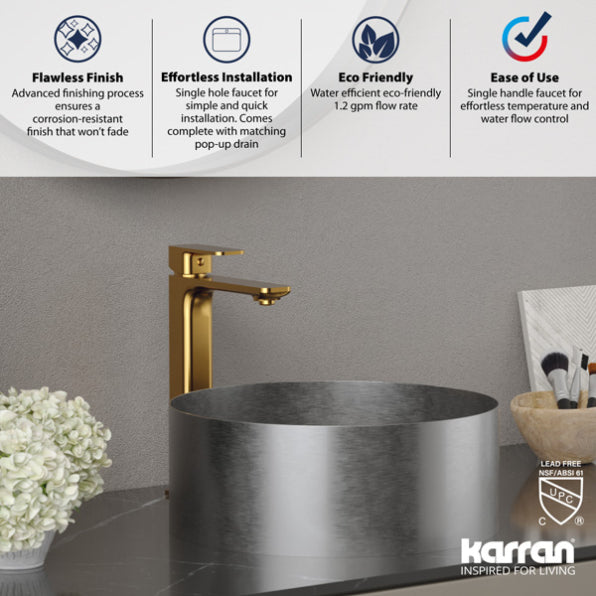 Venda Solid Brass Gunmetal Grey Bathroom Faucet 1