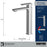 Venda Solid Brass Stainless Steel Bathroom Faucet 4