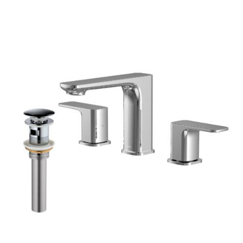 Venda Solid Brass Chrome Bathroom Faucet 2