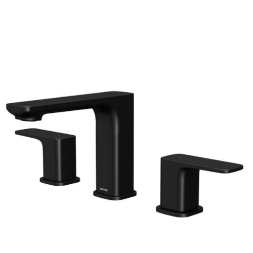 Venda Solid Brass Matte Black Bathroom Faucet 1