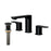 Venda Solid Brass Matte Black Bathroom Faucet 2