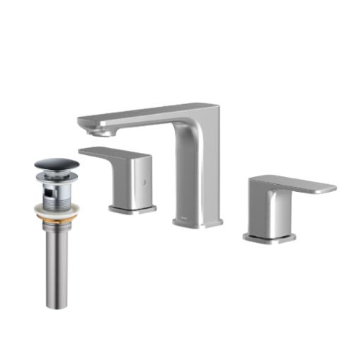 Venda Solid Brass Stainless Steel Bathroom Faucet 2