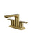 Venda Solid Brass Brushed Gold Bathroom Faucet 1