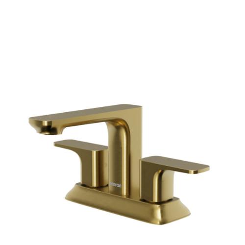 Venda Solid Brass Brushed Gold Bathroom Faucet 1