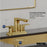 Venda Solid Brass Brushed Gold Bathroom Faucet 4