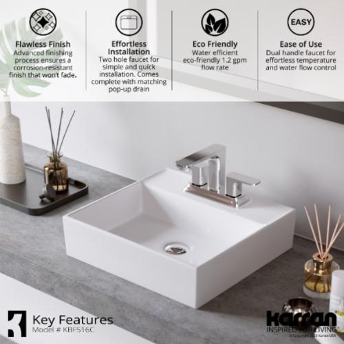 Venda Solid Brass Chrome Bathroom Faucet 5