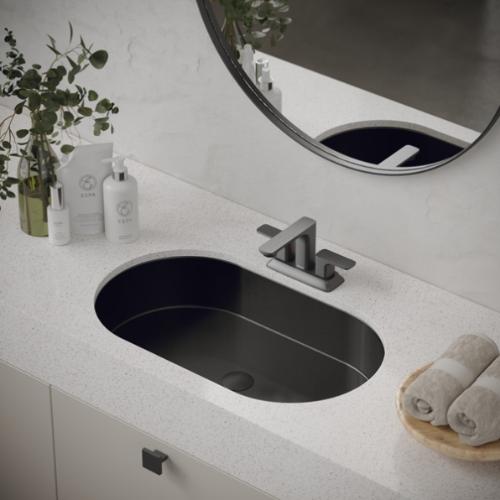 Venda Solid Brass Gunmetal Grey Bathroom Faucet 3