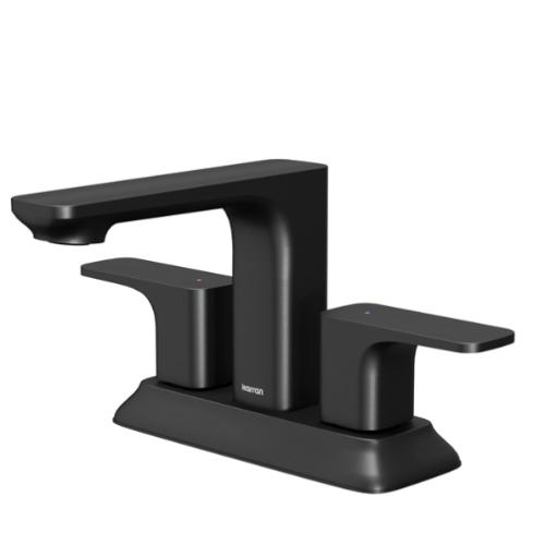 Venda Solid Brass Matte Black Bathroom Faucet 1