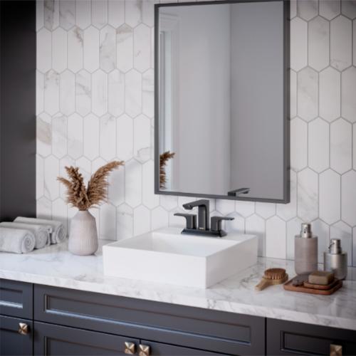 Venda Solid Brass Matte Black Bathroom Faucet 3