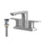 Venda Solid Brass Stainless Steel Bathroom Faucet 2