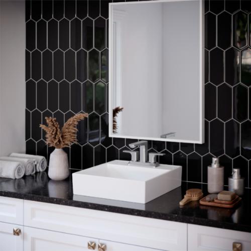 Venda Solid Brass Stainless Steel Bathroom Faucet 3