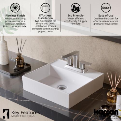Venda Solid Brass Stainless Steel Bathroom Faucet 5