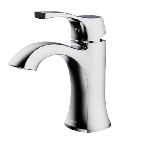 Randburg Solid Brass Chrome Bathroom Faucet 1