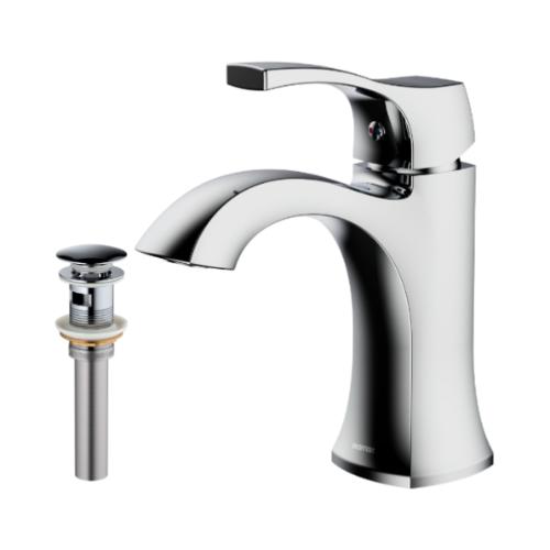 Randburg Solid Brass Chrome Bathroom Faucet 2