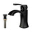 Randburg Solid Brass Matte Black Bathroom Faucet 2