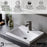 Randburg Solid Brass Matte Black Bathroom Faucet 5