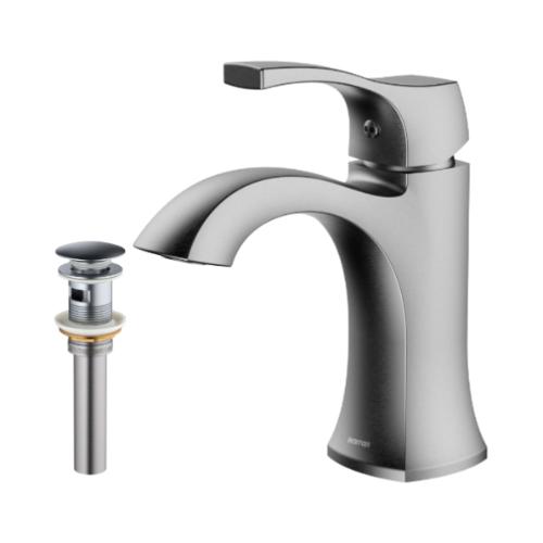Randburg Solid Brass Stainless Steel Bathroom Faucet 2